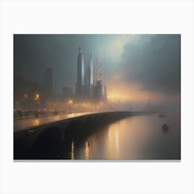 Wharf Canvas Print