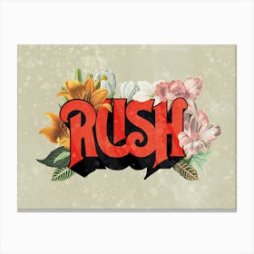 Rush Canvas Print