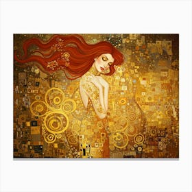 Gold By Gustav Klimt Canvas Print