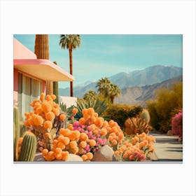 California Dreaming - Cactusland II Canvas Print