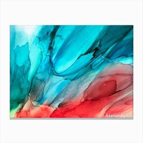 Abstract Painting 12 Canvas Print