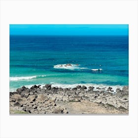 Rocky Beach Canvas Print