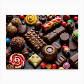 Chocolates 3 Canvas Print