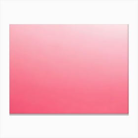 Soft Pink Gradient Background 1 Canvas Print