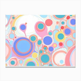 Abstract Circles 13 Canvas Print