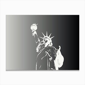 Statue Of Liberty 45 Canvas Print