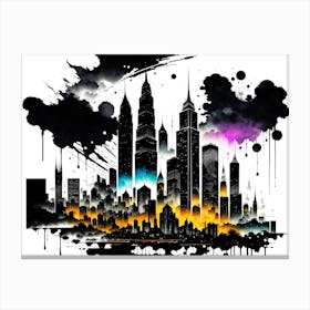 Cityscape 9 Canvas Print