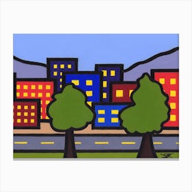 Childsplay - Cityscape Canvas Print