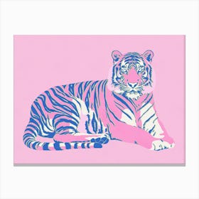 Pink Tiger 1 Canvas Print