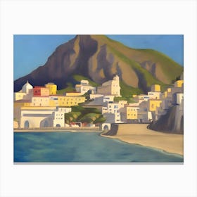 Town Of Amalfi Canvas Print