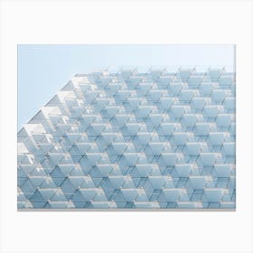 Building Made Of Glass Canvas Print