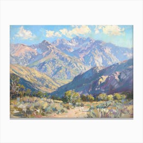 Western Landscapes Sierra Nevada 4 Canvas Print