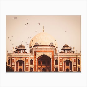 Taj Mahal In Delhi Canvas Print