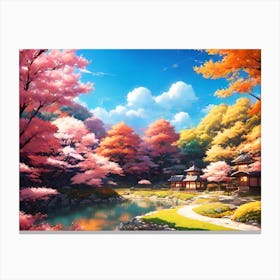 Cherry Blossoms 6 Canvas Print