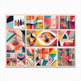 Constructs Canvas Print