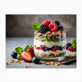 Granola Parfait 2 Canvas Print