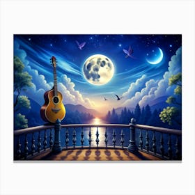 Moonlight Serenade (6) Canvas Print