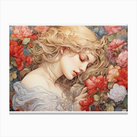 Dream Of Roses Canvas Print