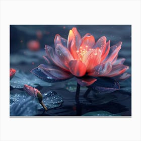 Lotus Flower 36 Canvas Print