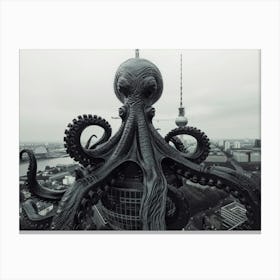 Octopus 4 Canvas Print