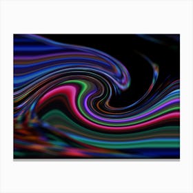 Art Abstract Colorful Abstract Art 1 Canvas Print