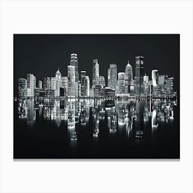 City Skyline Canvas Print