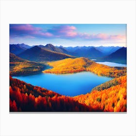 Autumn In The Mountains 9 Canvas Print