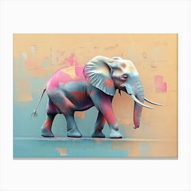 Elephant Canvas Art Canvas Print