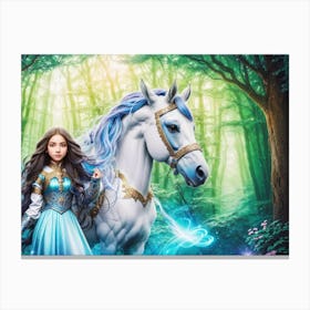 Embark On A Mesmerizing Journey Into A Realm Of Magic Canvas Print