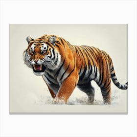 Tiger 9 Canvas Print