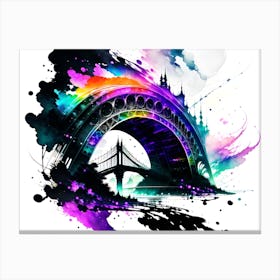 Rainbow Bridge Canvas Print