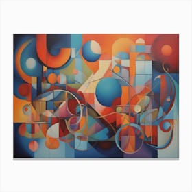Abstract Formations Canvas Print