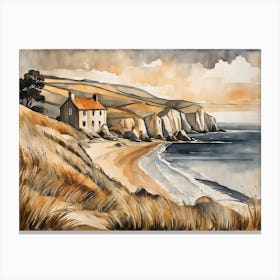 European Coastal Painting (65) Canvas Print