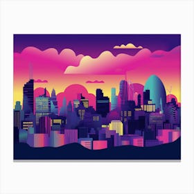 London Skyline Canvas Print