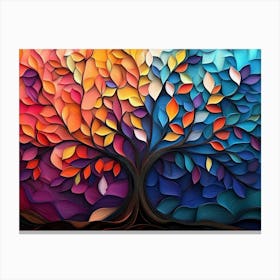 Tree Of Life 162 Canvas Print