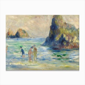 Moulin Huet Bay, Pierre-Auguste Renoir Canvas Print