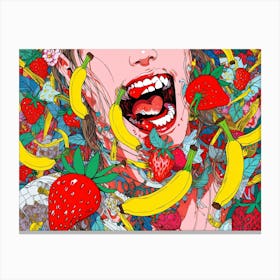 'Fruit Salad' Canvas Print