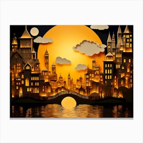 Night City Canvas Print