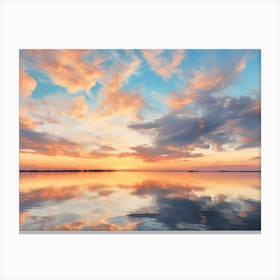 Sunset Shore 16 Canvas Print