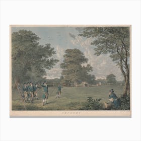 Archery, James Heath Canvas Print