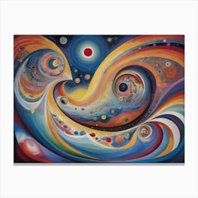 'Swirl' Abstract Canvas Print