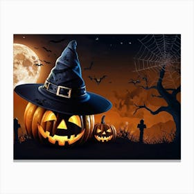 Halloween Pumpkins 5 Canvas Print