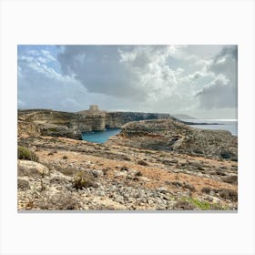 Cliffs Of Malta Canvas Print