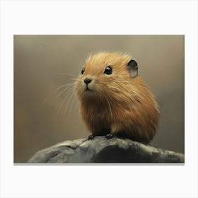 Cute Hamster Canvas Print