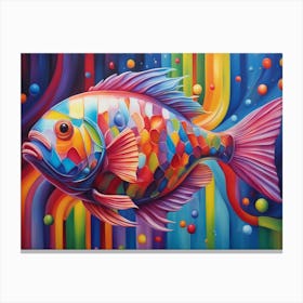 Colorful Fish Canvas Print