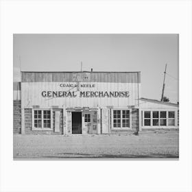 General Store, Pie Town, New Mexico, The Post Office Has Been Moved From This Store To Another Small Grocery Stor Canvas Print