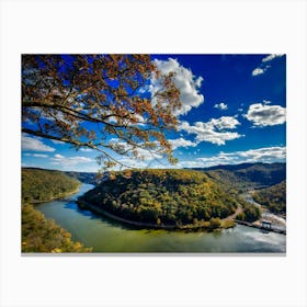 View Of The Rappahannock River Canvas Print