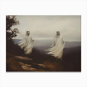 Ghosts 7 Canvas Print