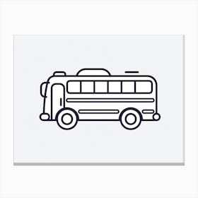 School Bus 1 Canvas Print