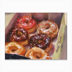 Donuts Canvas Print